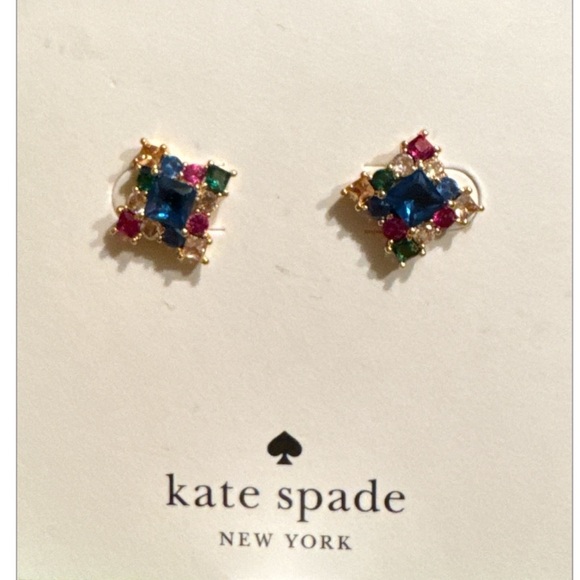 Kate Spade Colorful Gemstone Earrings - Picture 4 of 6